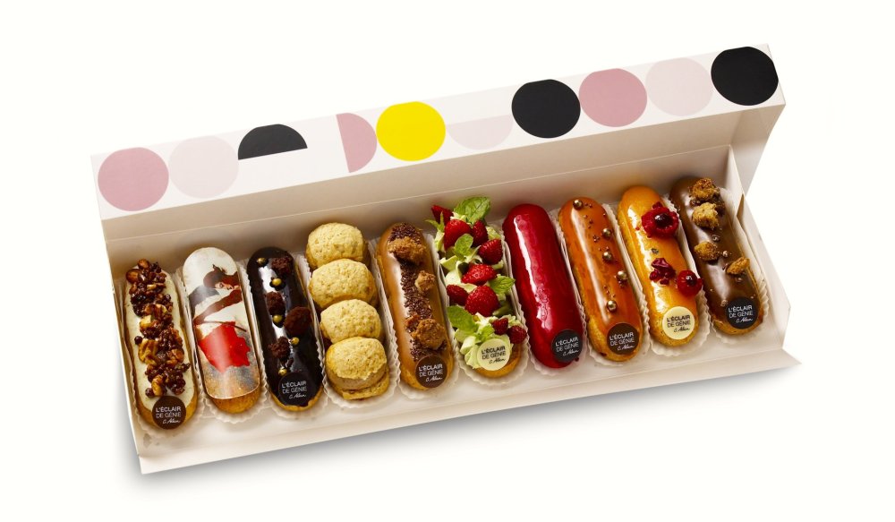 Éclairs Ve Francii se také často dávají jako vkusný dárek.