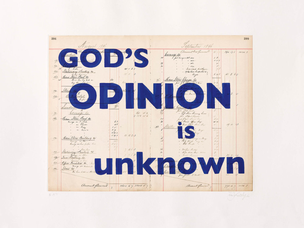 William Kentridge (God’s Opinion is Unkown)