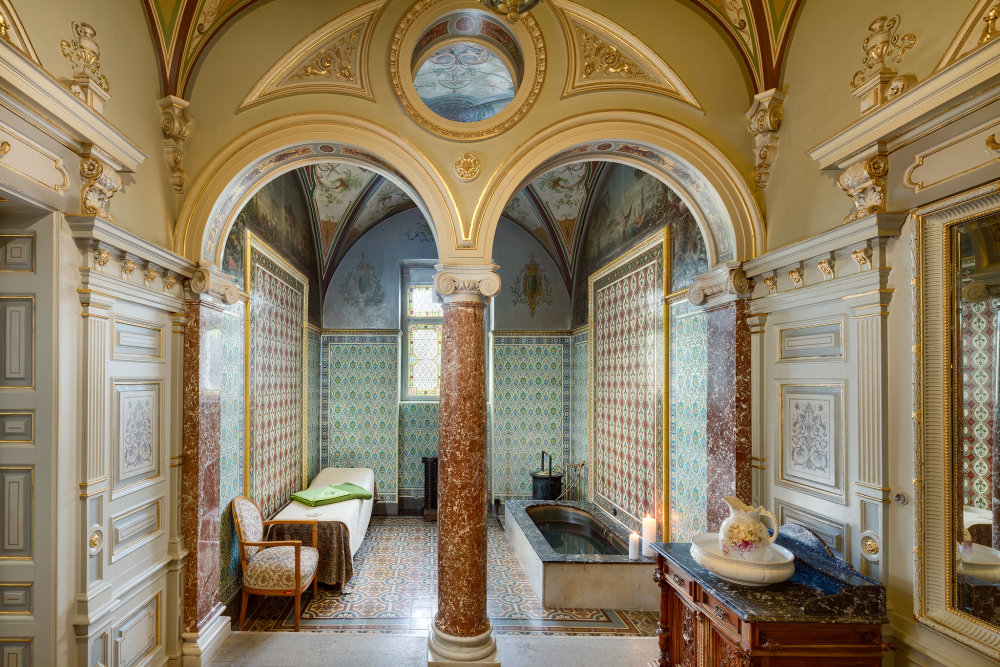 Královská kabina v hotelu Nové Lázně v Mariánských Lázních