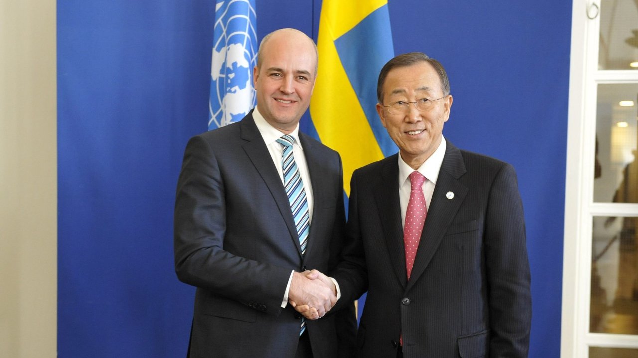 vdsk premir Fredrik Reinfeldt