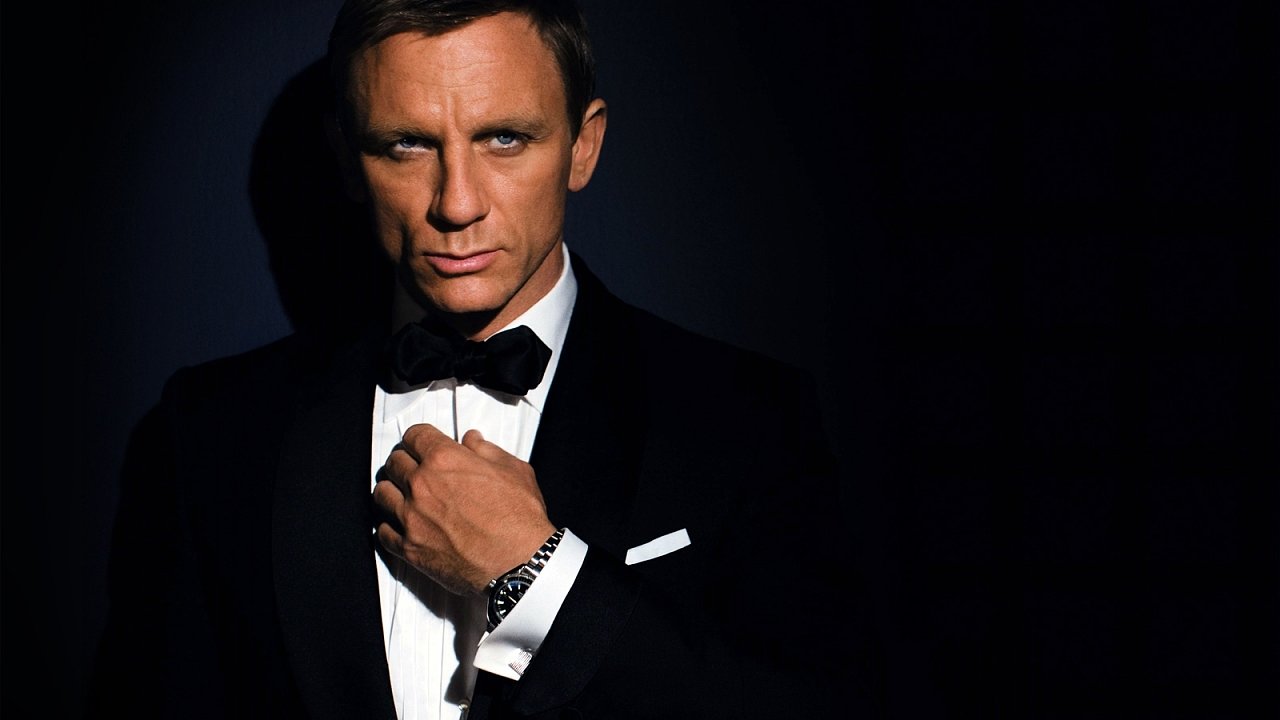 Aktuln pedstavitel Jamese Bonda Daniel Craig.