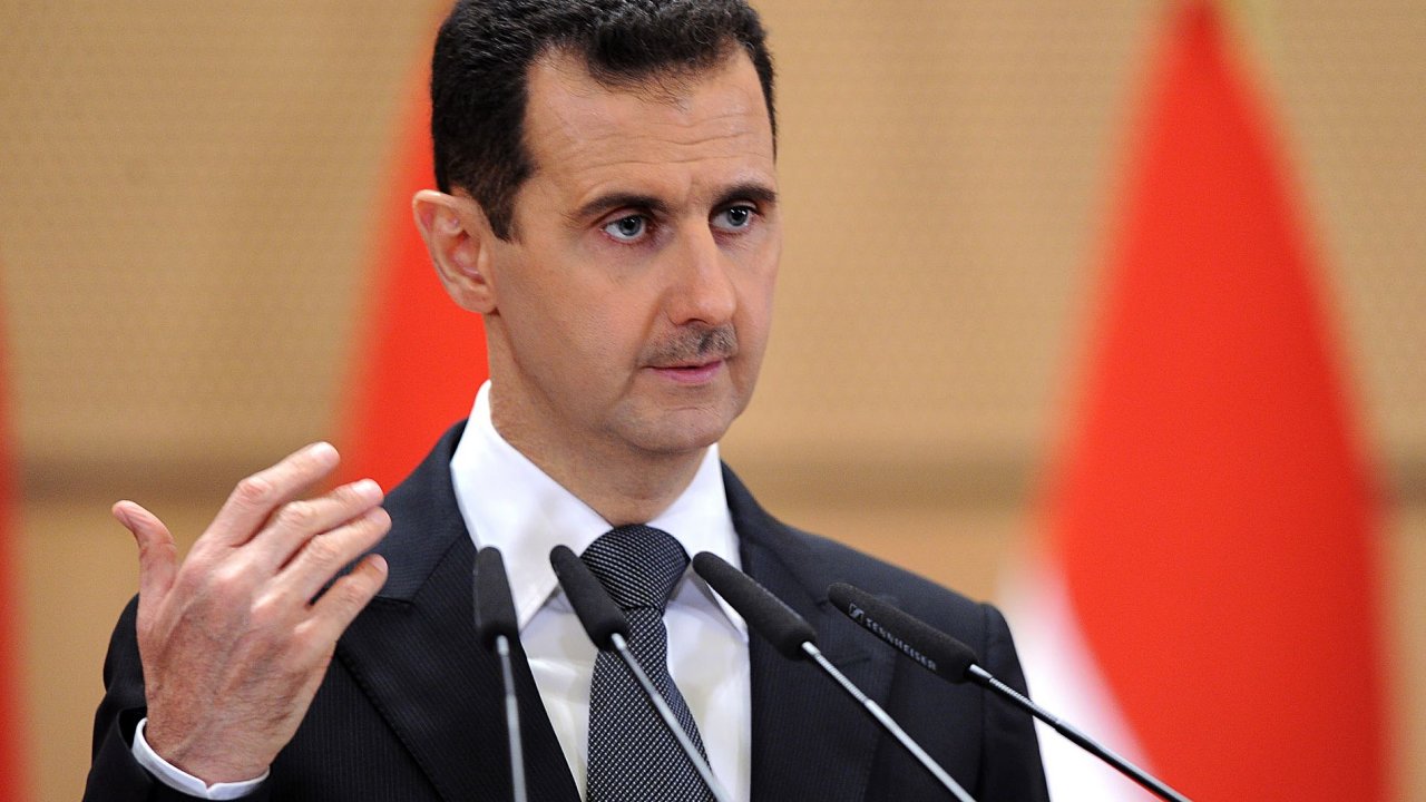 Syrsk prezident Bar Asad.