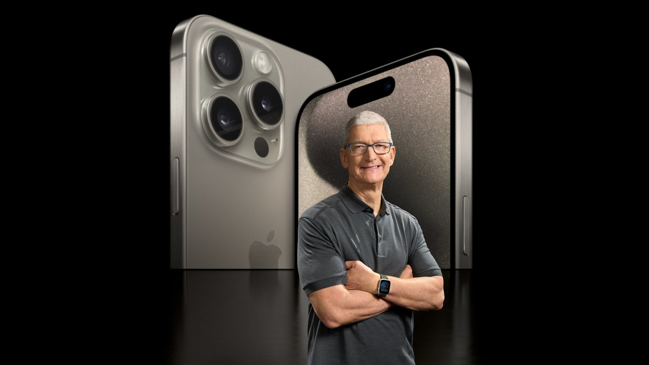 Apple do nových iPhonù pøidal lepší fotoaparáty a nechtìný konektor USB Type-C. A šéf podniku Tim Cook nešetøil pøi prezentaci superlativy.