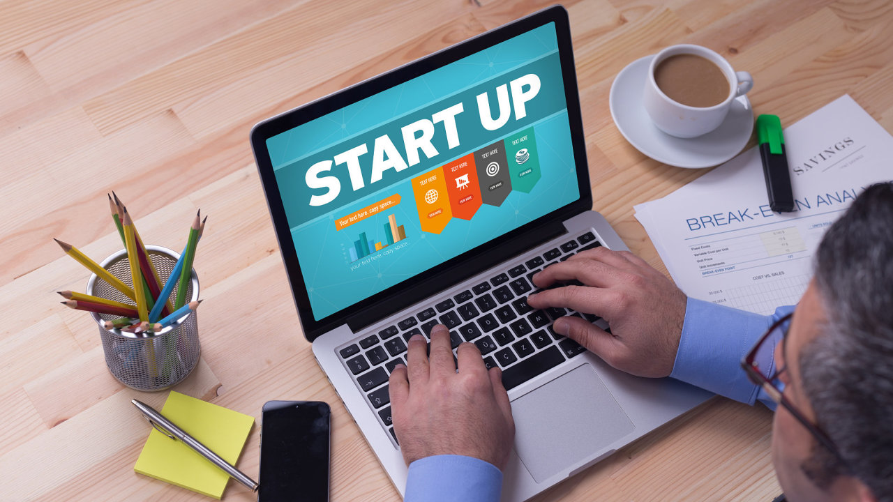 Start-up - Ilustran foto.