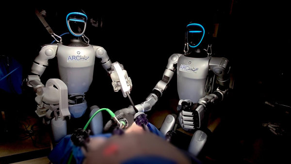 v�da, humanoidn� robot, operace, ArcLab
