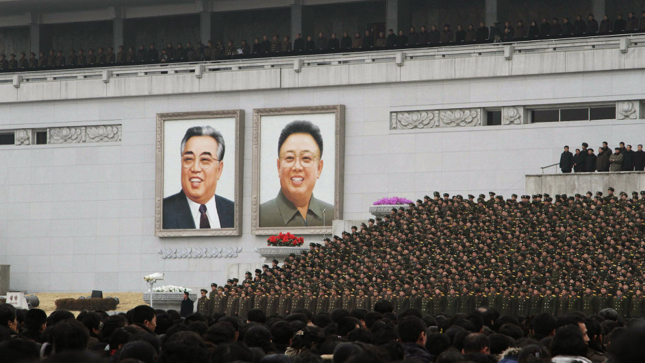 Oslavy jadernho testu na nmst v Pchjongjangu