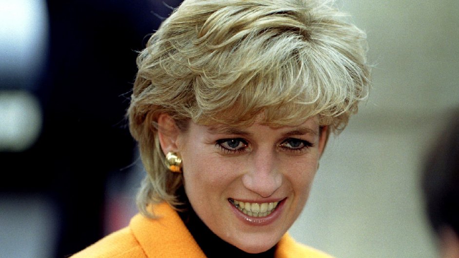 Princezna Diana v roce 1995.