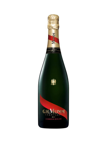 Šampaňské G.H. Mumm Cordon Rouge je vlajkovou lodí značky. Je to jiskrné šampaňské vytvořené z pečlivě vybraných odrůd vinné révy rostoucích v oblasti Champagne, a to pouze povolenými výrobními postupy.