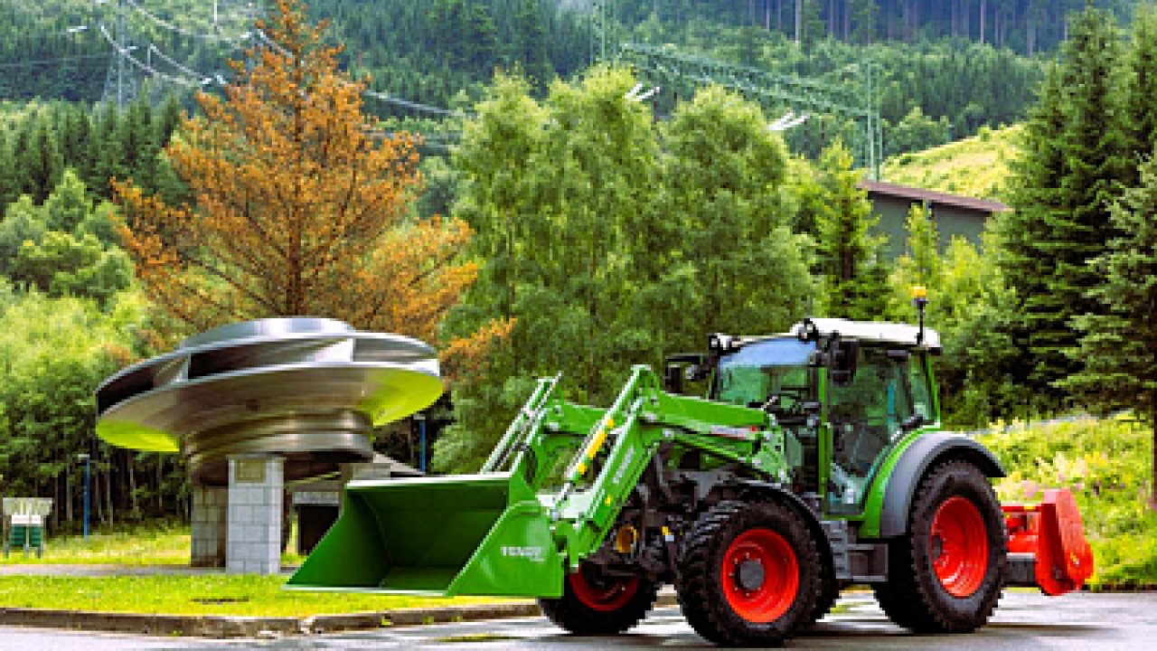 elektrick traktor Fendt e107 Vario
