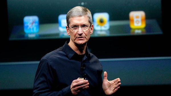 Tim Cook, &scaron;&eacute;f firmy Apple.
