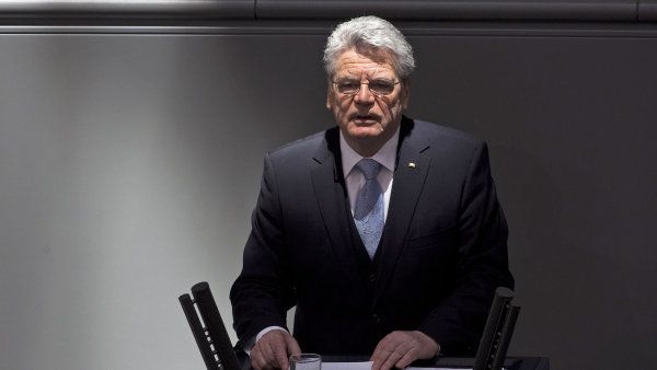 N�meck&yacute; prezident Joachim Gauck