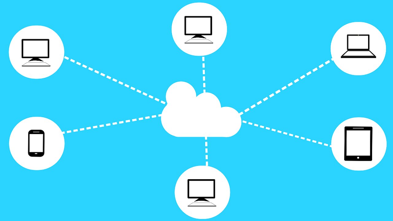 cloud computing, ilustrace