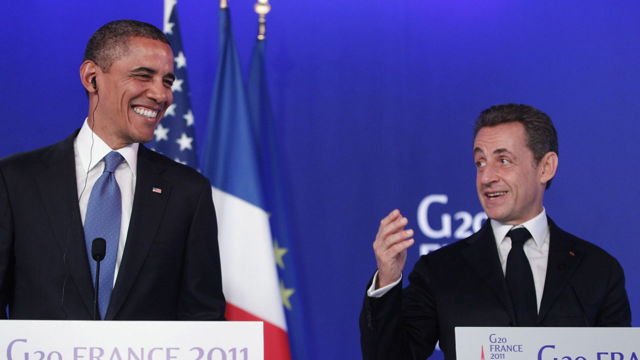 Obama a Sarkozy na summitu G20