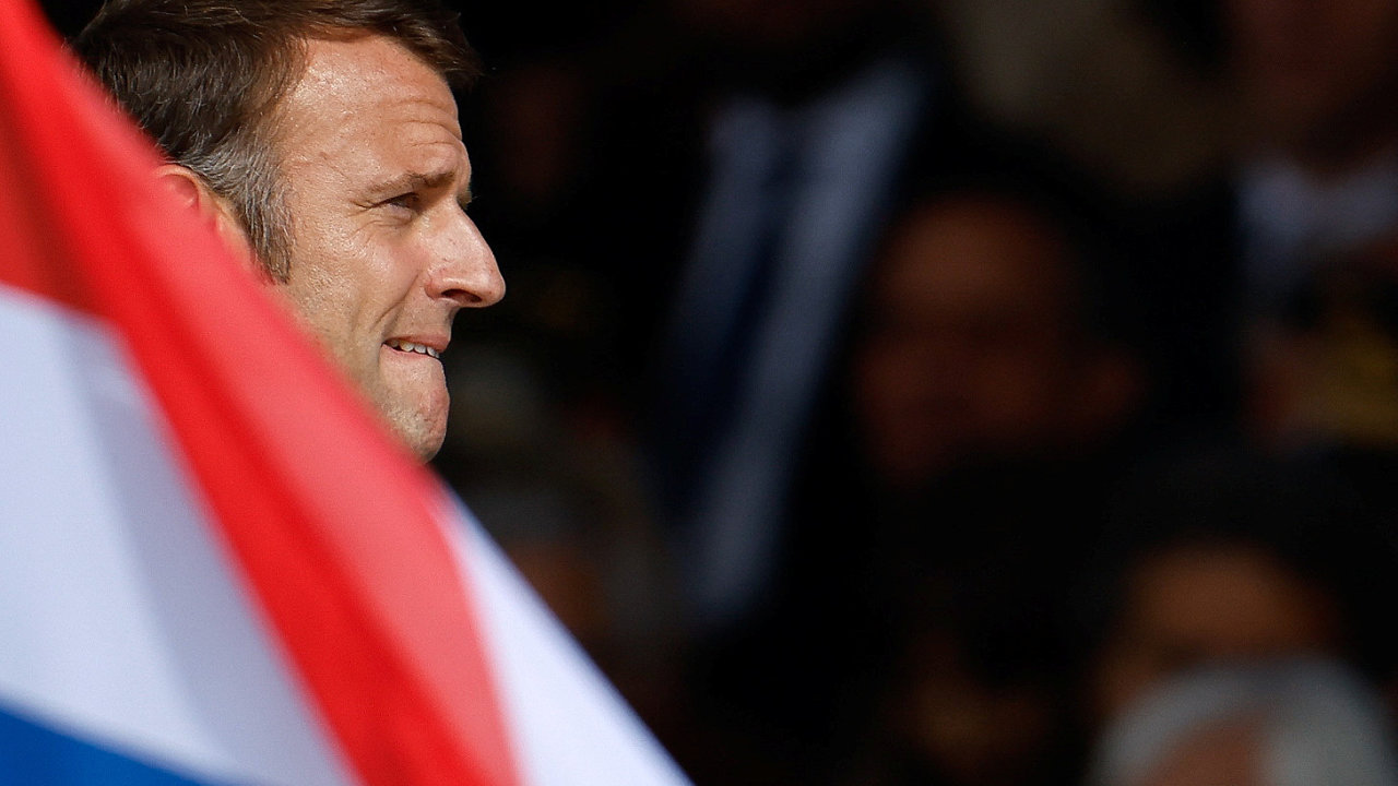 Francouzsk prezident Emmanuel Macron