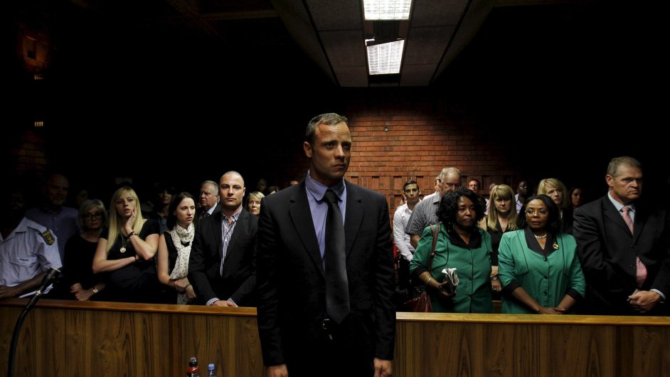 Oscar Pistorius u soudu.