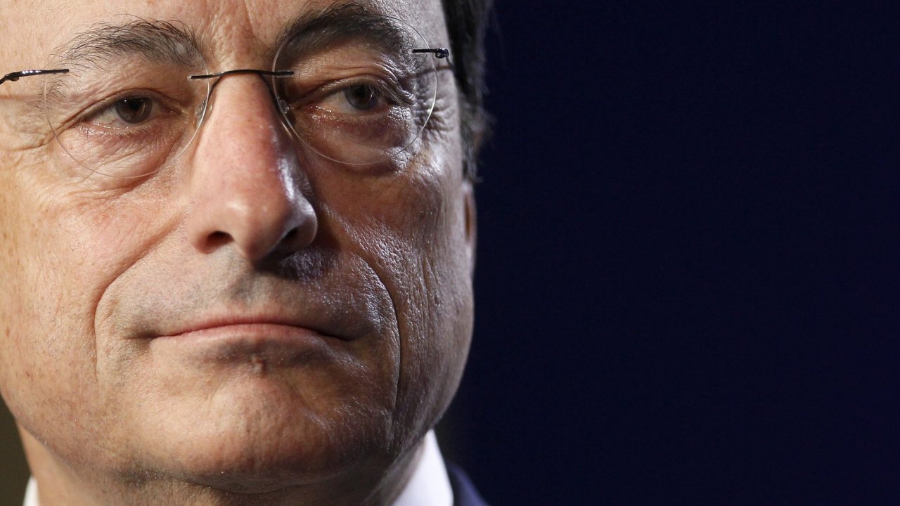 Prezident Evropsk centrln banky Mario Draghi.