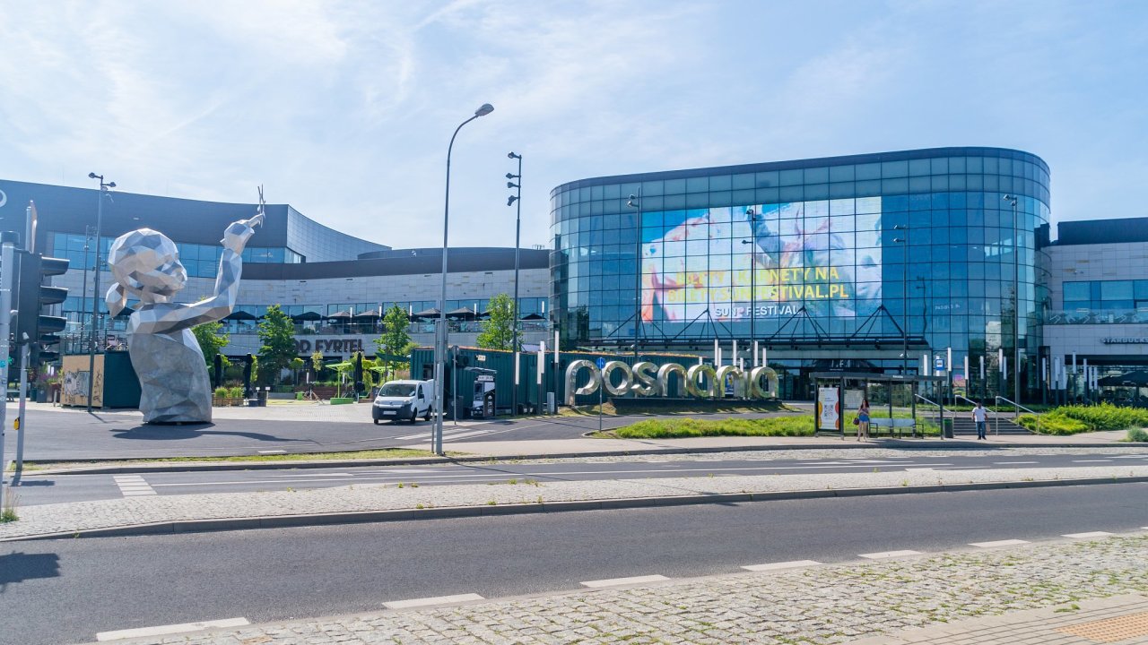 Poznaň, Nákupní centrum Posnania.