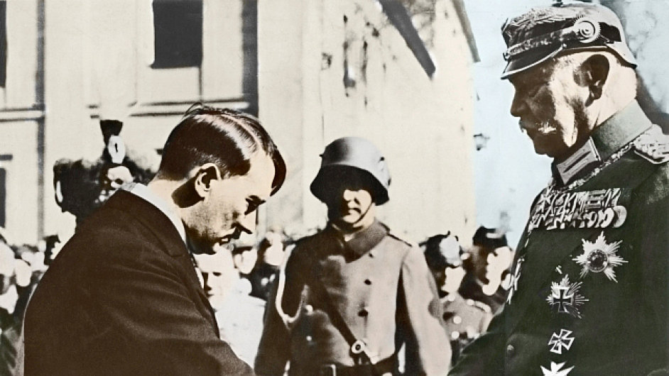 Adolf Hitler a Paul von Hindenburg