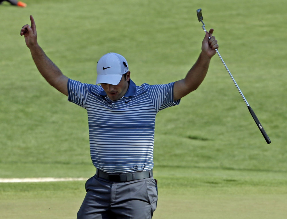 1. den v Augustě Italský temperament Francesco Molinari nezapře.