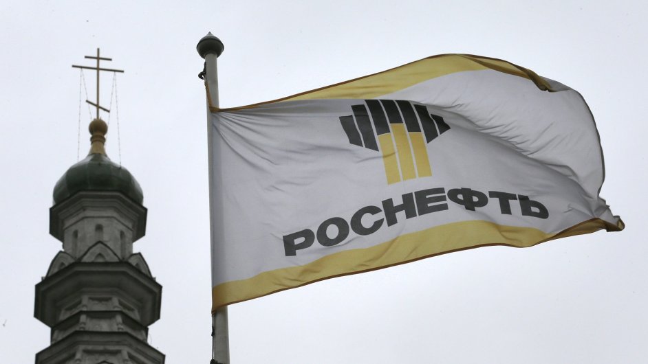 Rusk gigant Rosnft je jednou z firem zasaench americkmi sankcemi.
