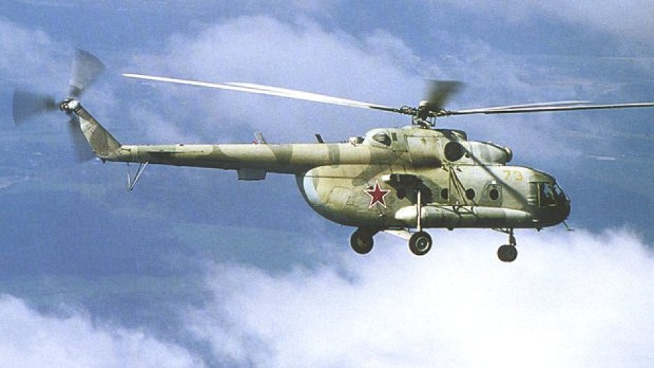 Rusk vrtulnk Mi-8.