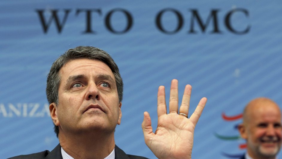 Generln editel WTO Roberto Azevedo ped jednnm o globln reform obchodnch pravidel.