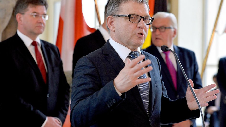 Ministøi zahranièí V4 a Nìmecka jednali v Praze o situaci kolem odchodu Británie z EU.