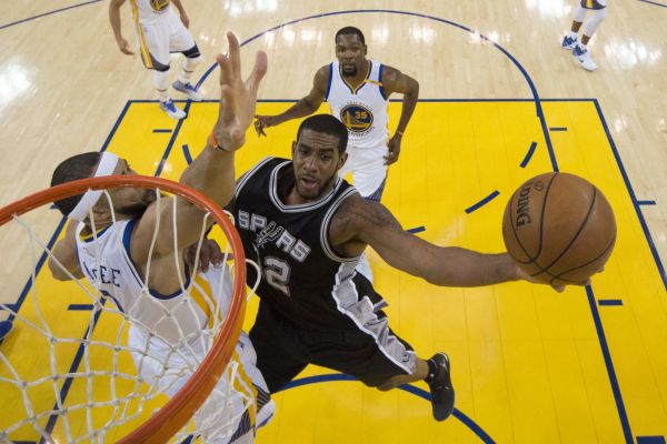 San Antonio Spurs forward LaMarcus Aldridge