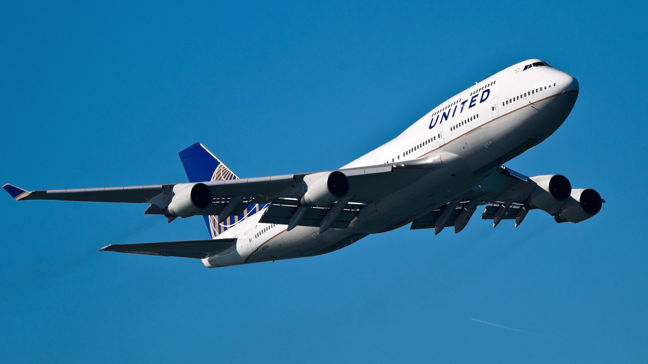 Boeing 747 spoleènosti United Airlines