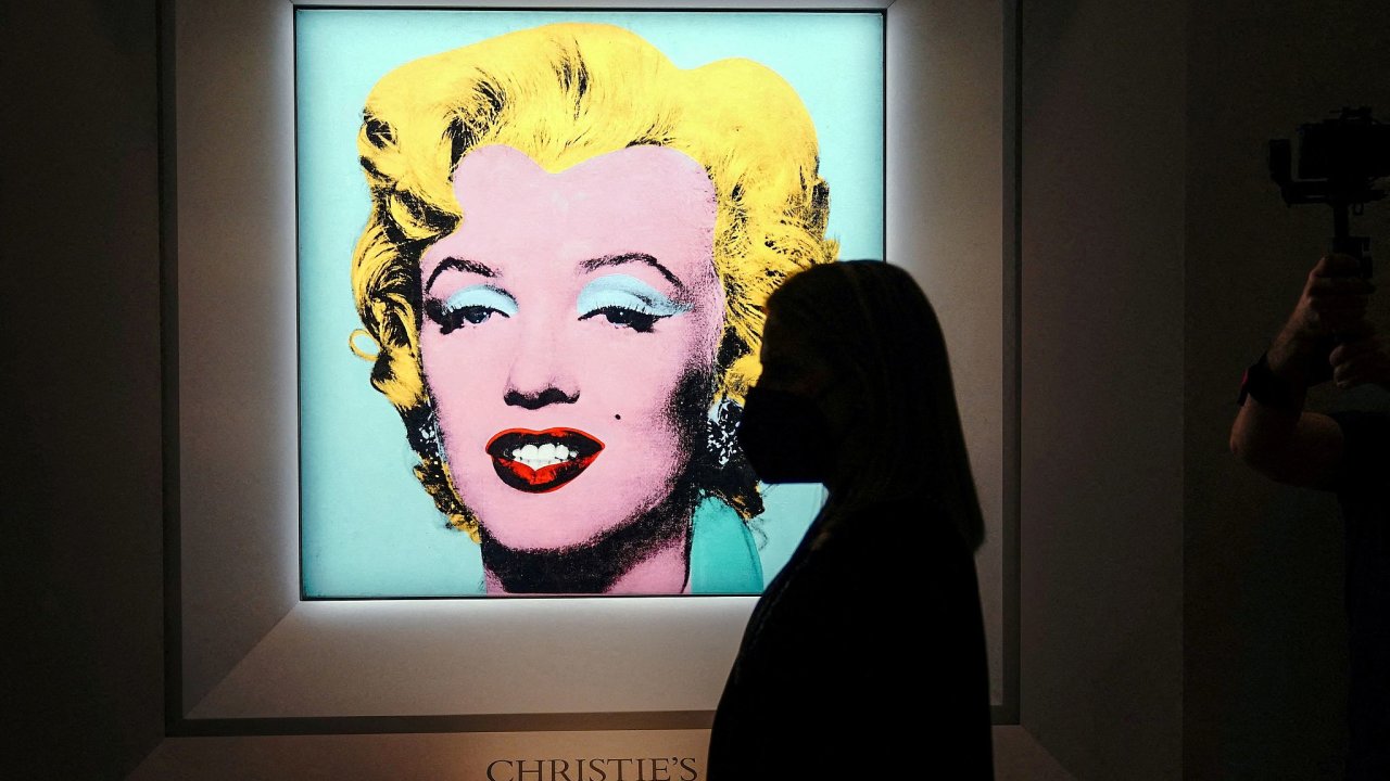 Marilyn Monroe od Andyho Warhola