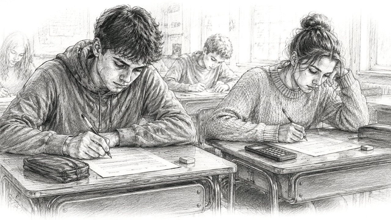 Maturita. Ilustrace.