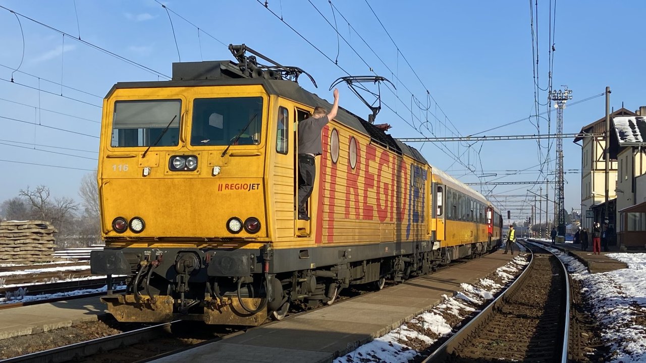 Lokomotivy �ady 162 byly prvn�, kter� si RegioJet po��dil. To se psal rok...