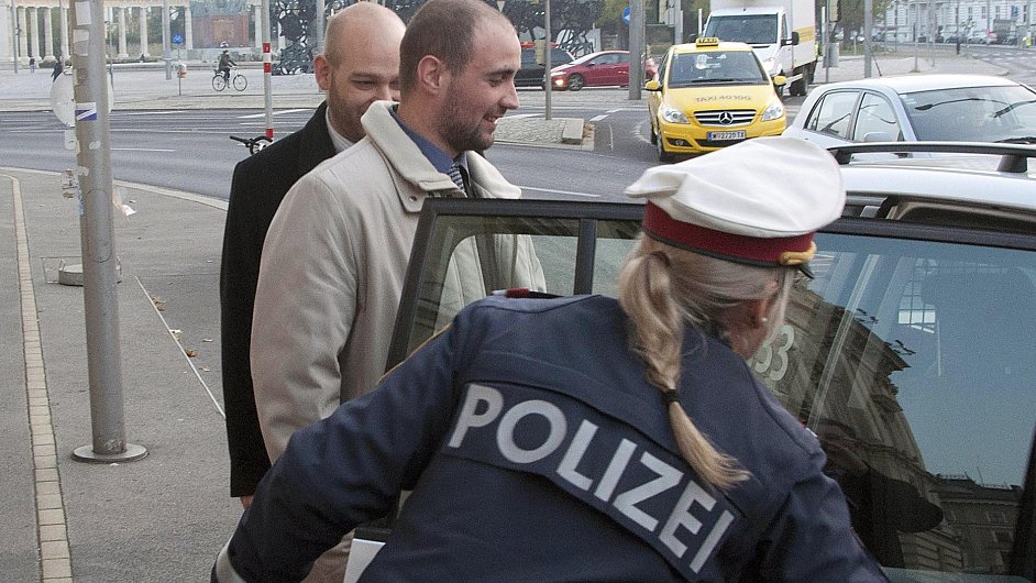 Rakousk policie zadrela 14. listopadu ve Vdni Pavla Vondroue