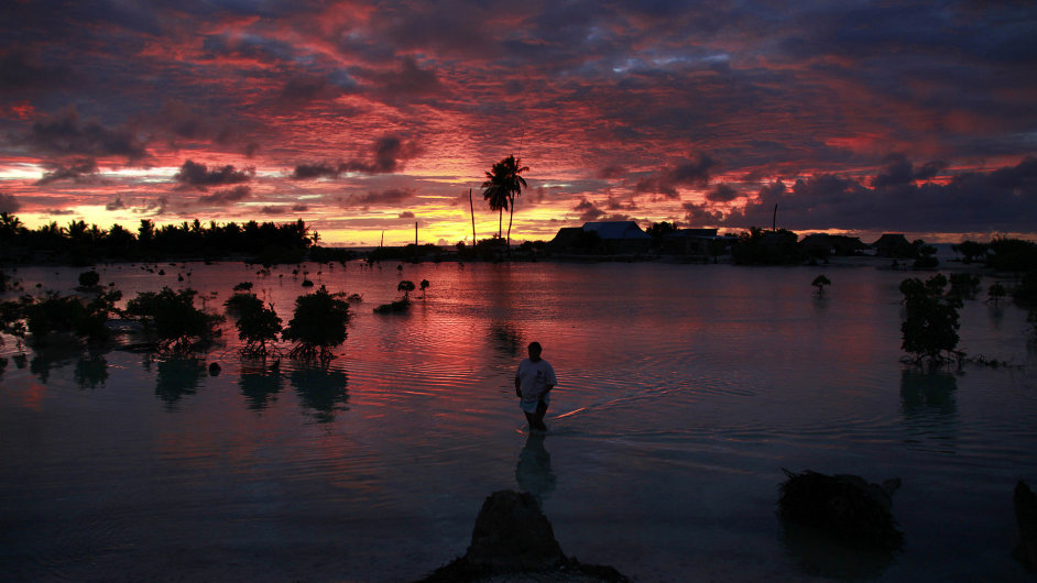 Republiku Kiribati ohrouje globln oteplovn