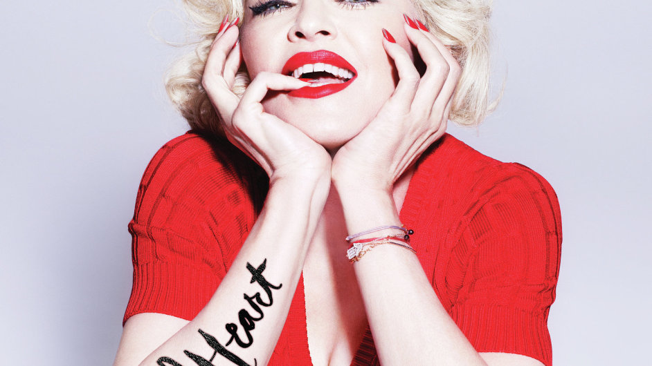 Obal desky Rebel Heart, j Madonna vydv tento tden.