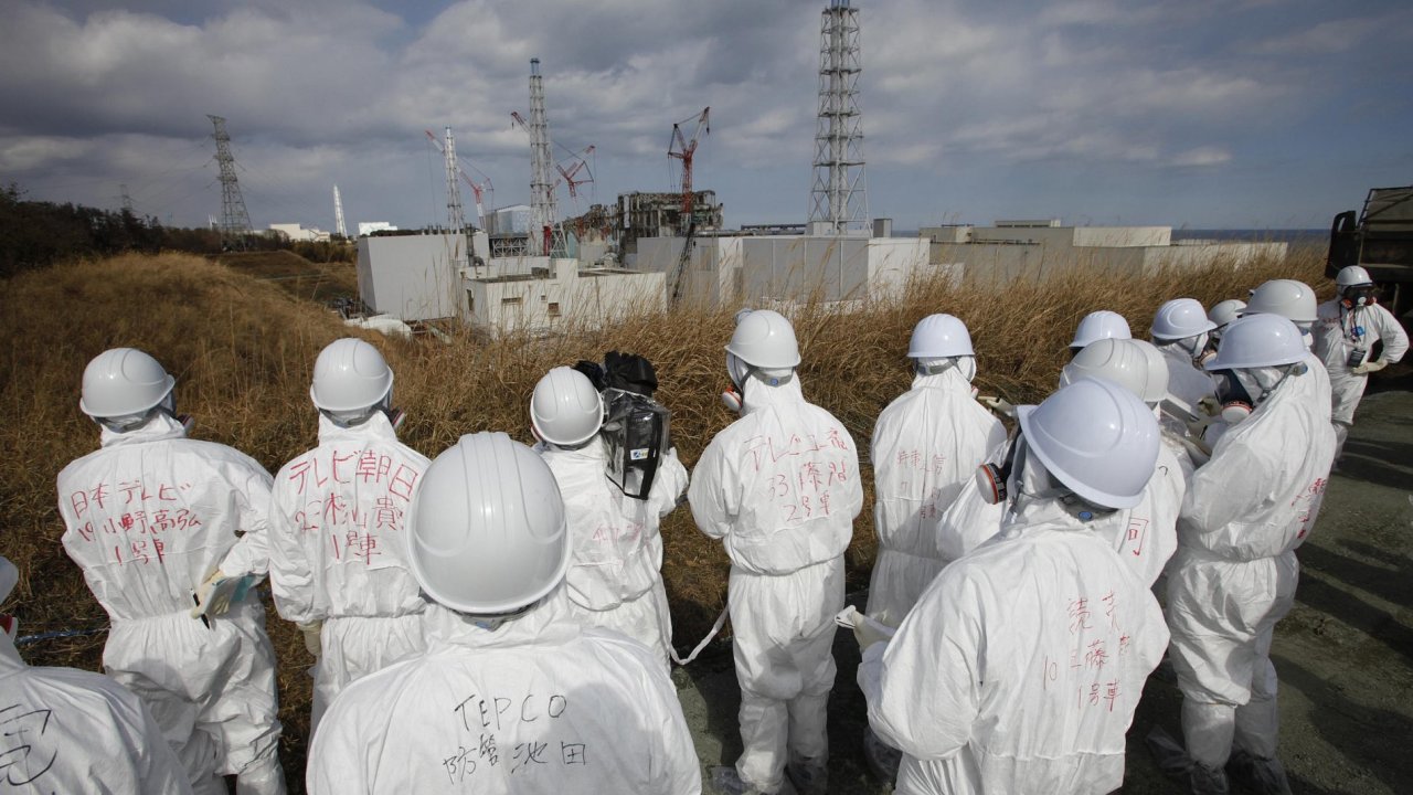 Fukuima, novinsk prohldka v noru 2012